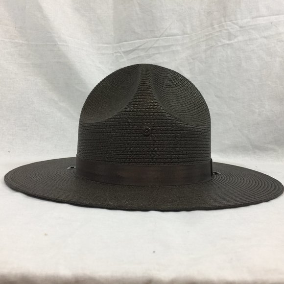 Stratton Hat Straw Brown 7 3/8Trooper Police